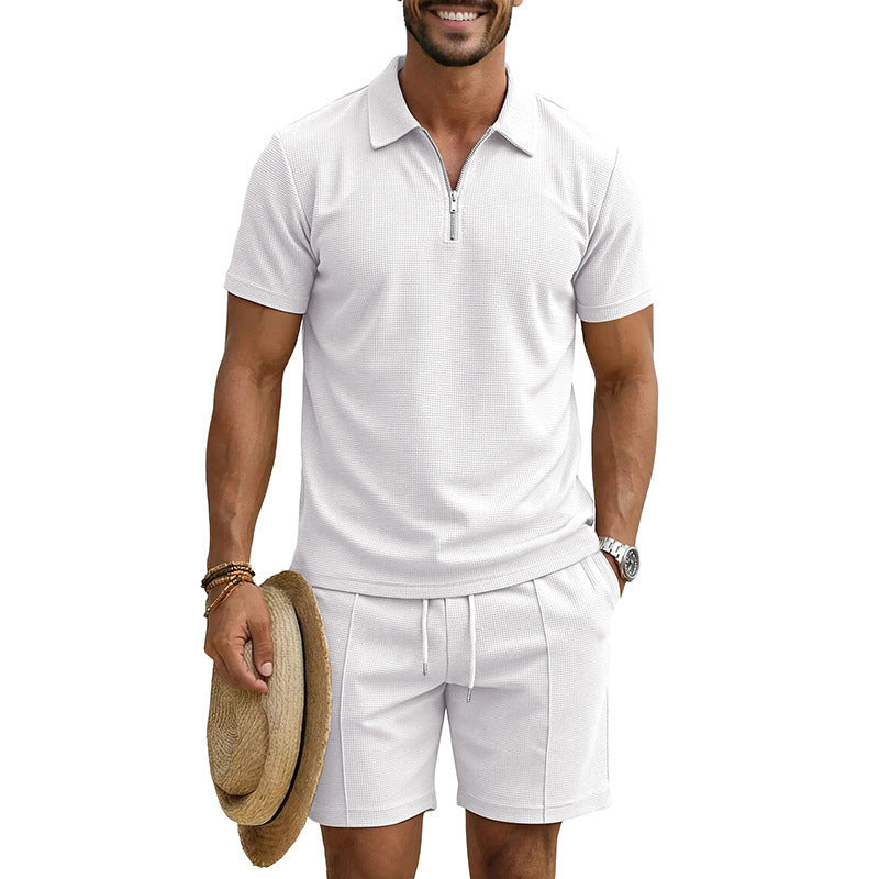 🌴 Premium Polo Set Effortless Style. All-Day Comfort.