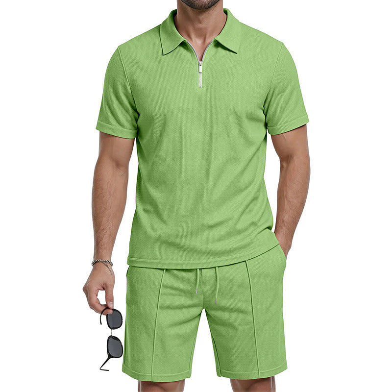 🌴 Premium Polo Set Effortless Style. All-Day Comfort.