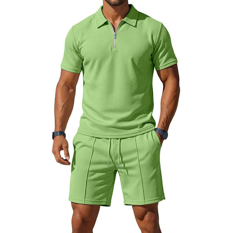 🌴 Premium Polo Set Effortless Style. All-Day Comfort.