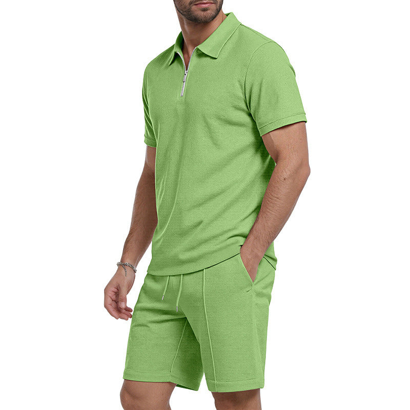 🌴 Premium Polo Set Effortless Style. All-Day Comfort.