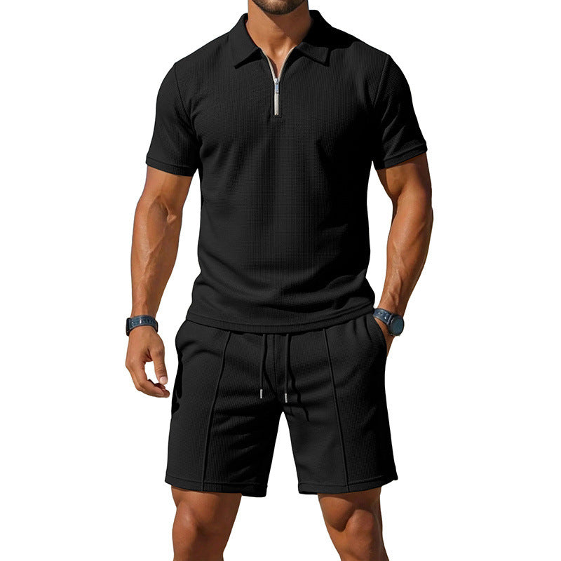 🌴 Premium Polo Set Effortless Style. All-Day Comfort.