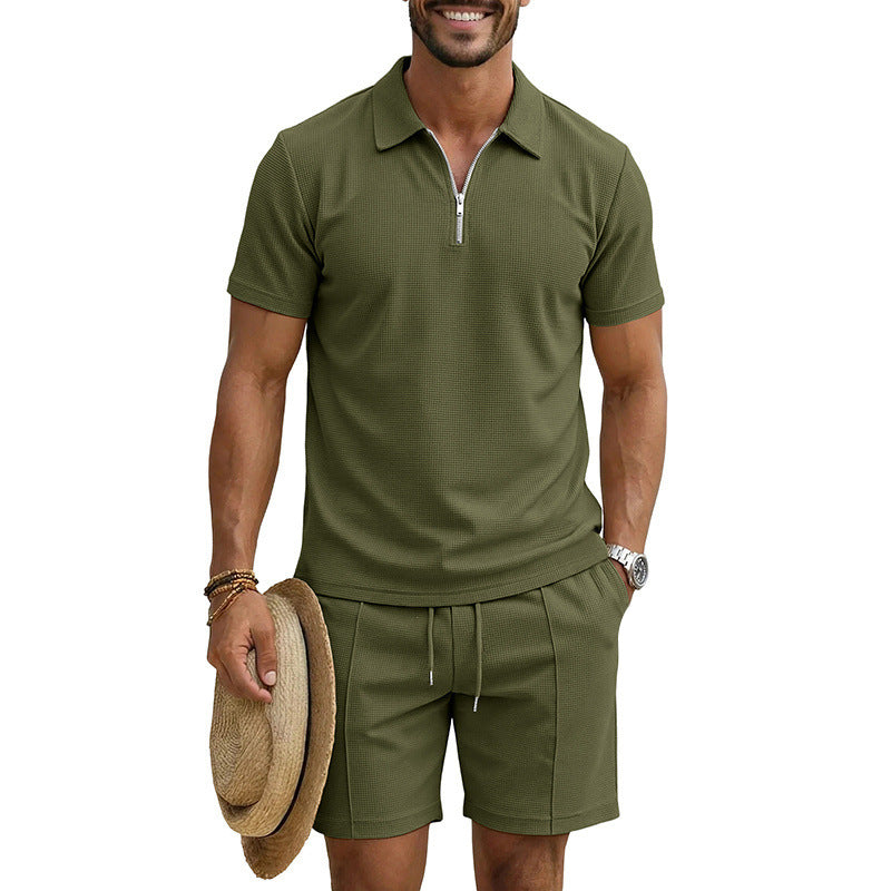 🌴 Premium Polo Set Effortless Style. All-Day Comfort.