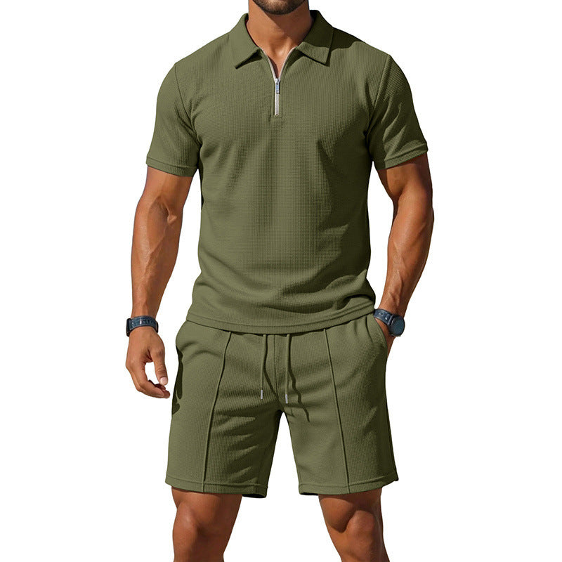 🌴 Premium Polo Set Effortless Style. All-Day Comfort.