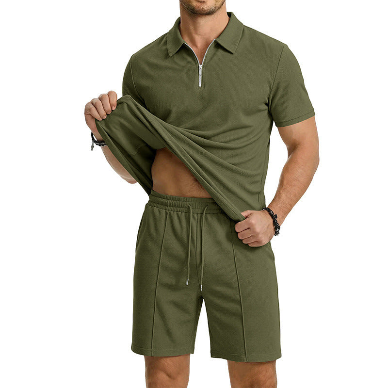 🌴 Premium Polo Set Effortless Style. All-Day Comfort.