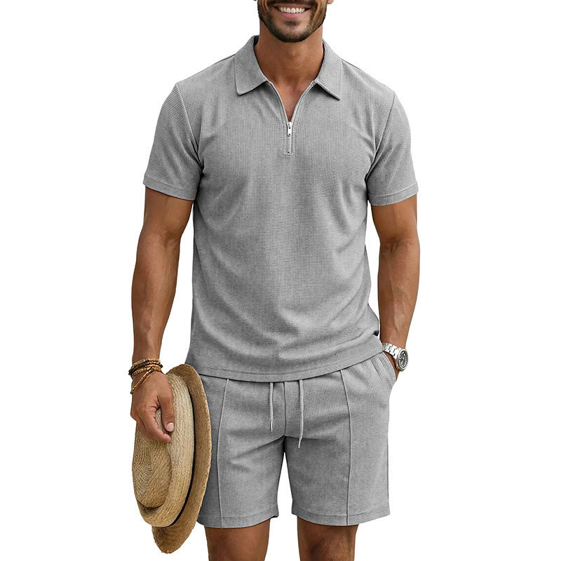 🌴 Premium Polo Set Effortless Style. All-Day Comfort.