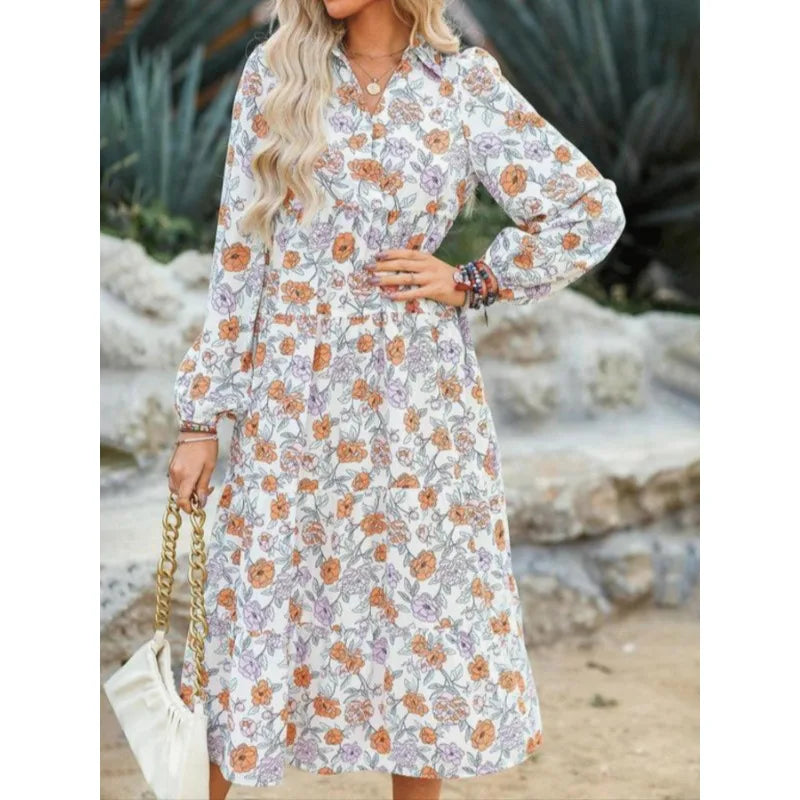ThrowOnPretty™ Boho Midi Dress